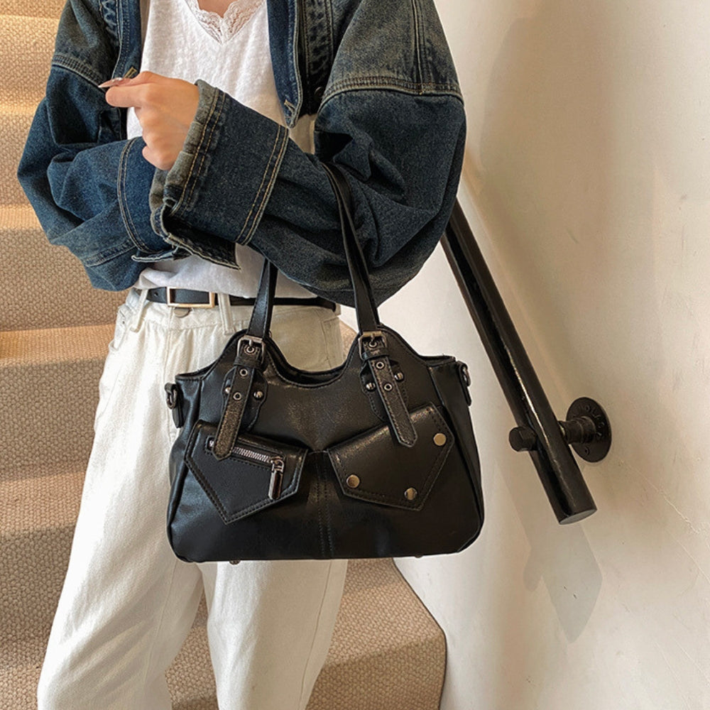 Verena Vegan Leather Shoulder Bag