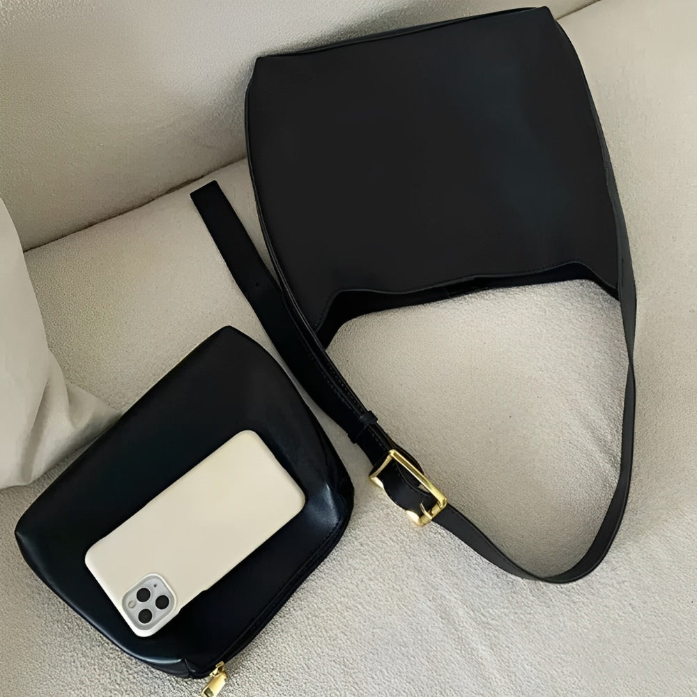 Ganna Vegan Leather Shoulder Bag