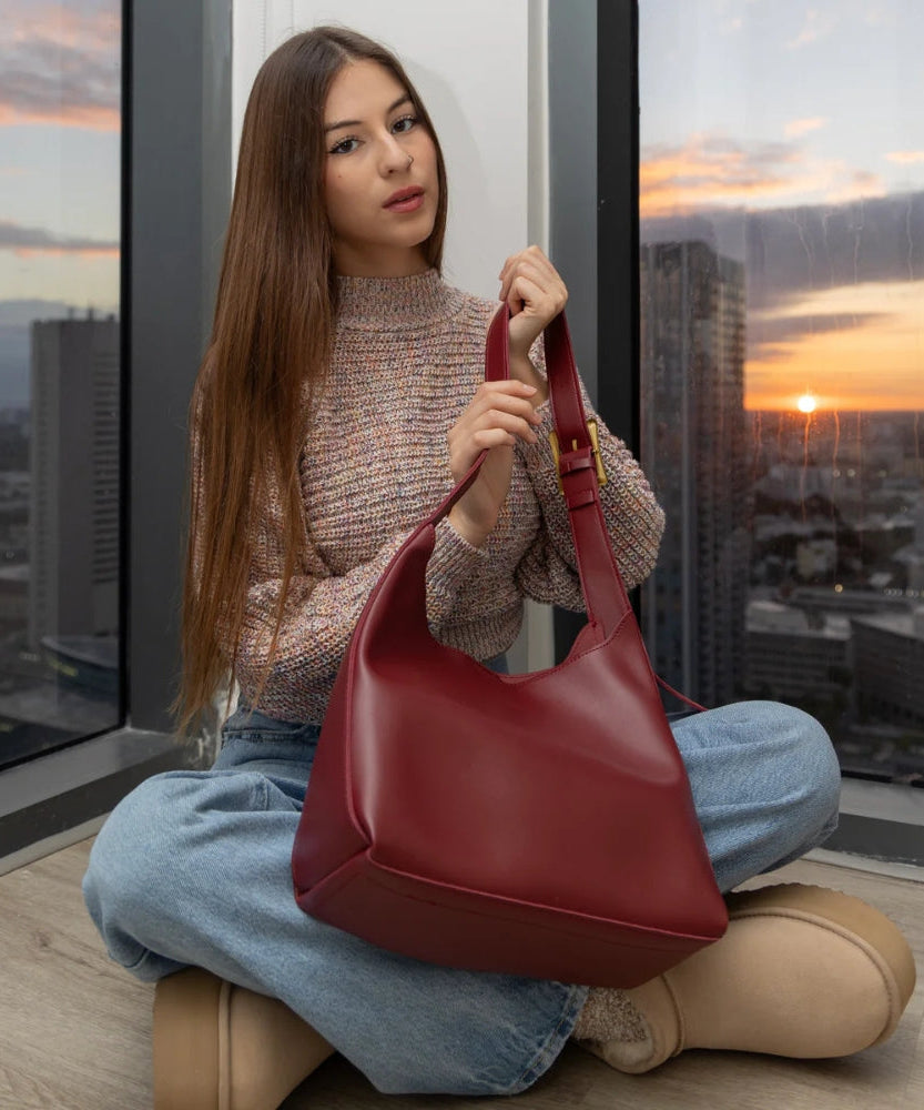 Ganna Vegan Leather Shoulder Bag