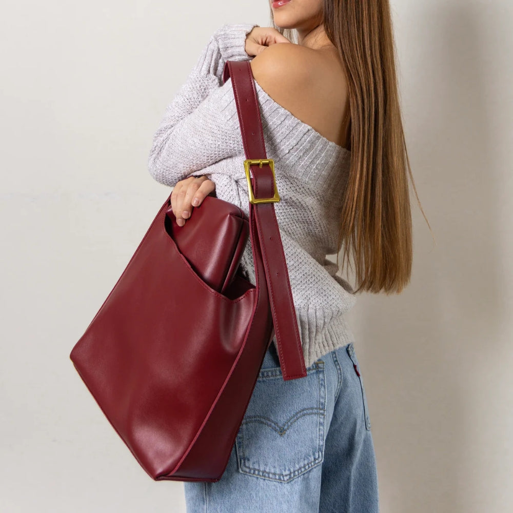 Ganna Vegan Leather Shoulder Bag