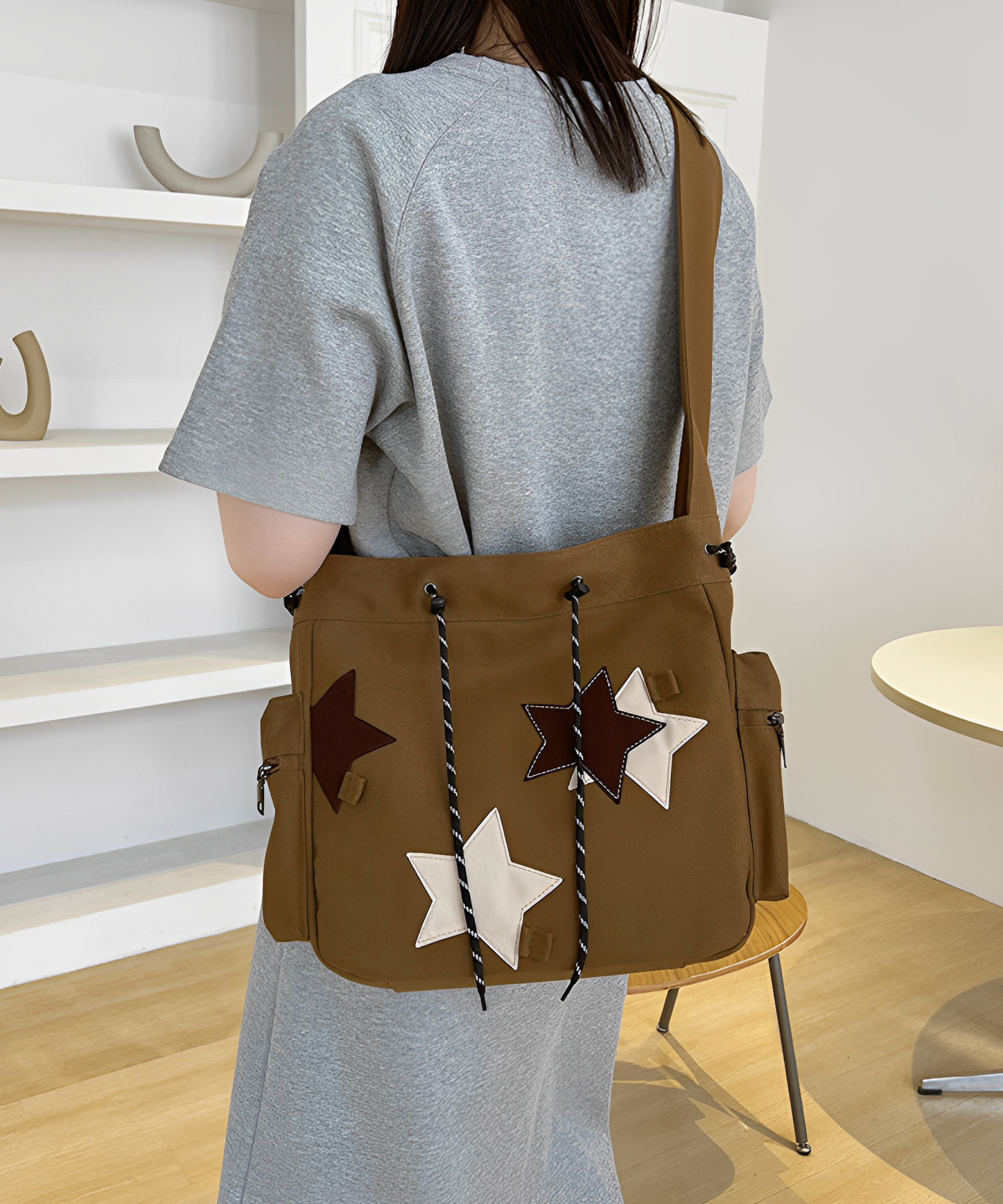 Stella Vegan Leather Hobo Bag