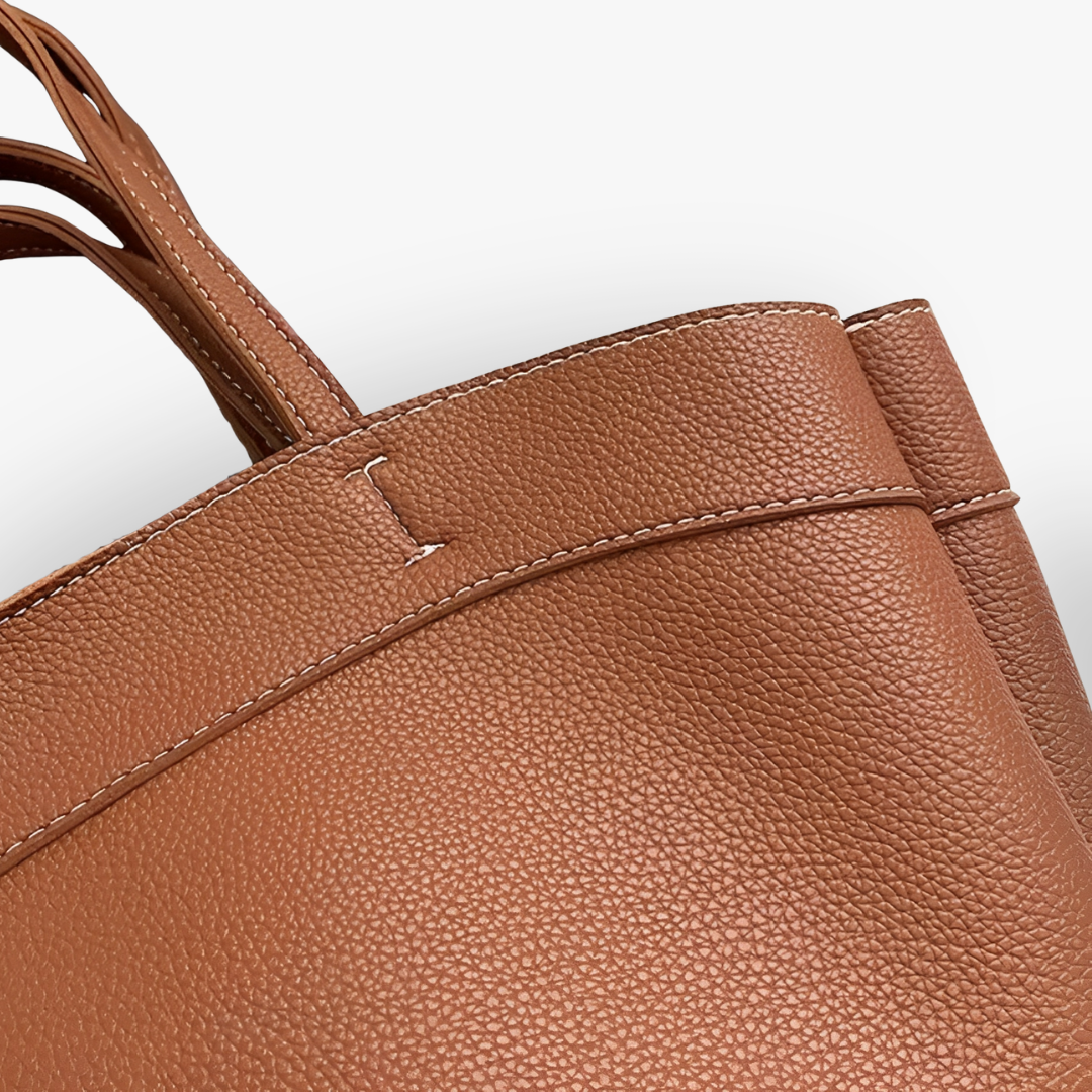 Adoria Vegan Leather Tote Bag