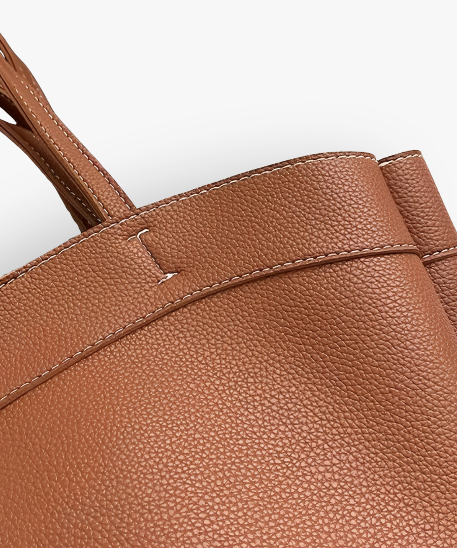 Adoria Vegan Leather Tote Bag