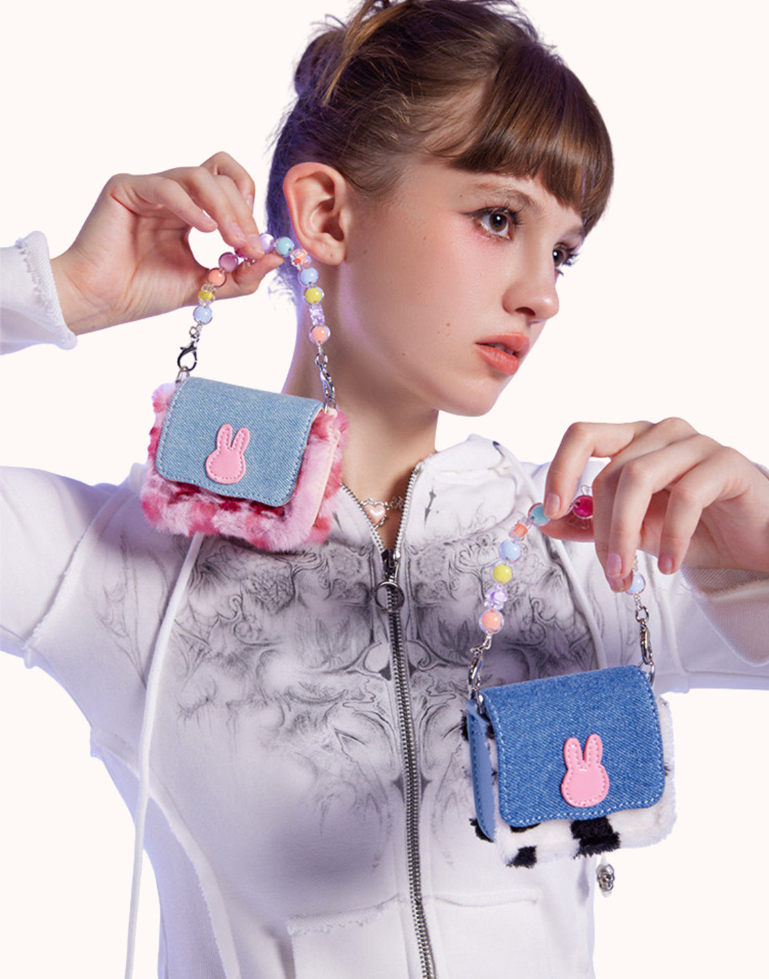 Jigsaw Denim Shoulder Bag