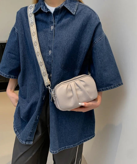 Saméria Vegan Leather Crossbody Bag