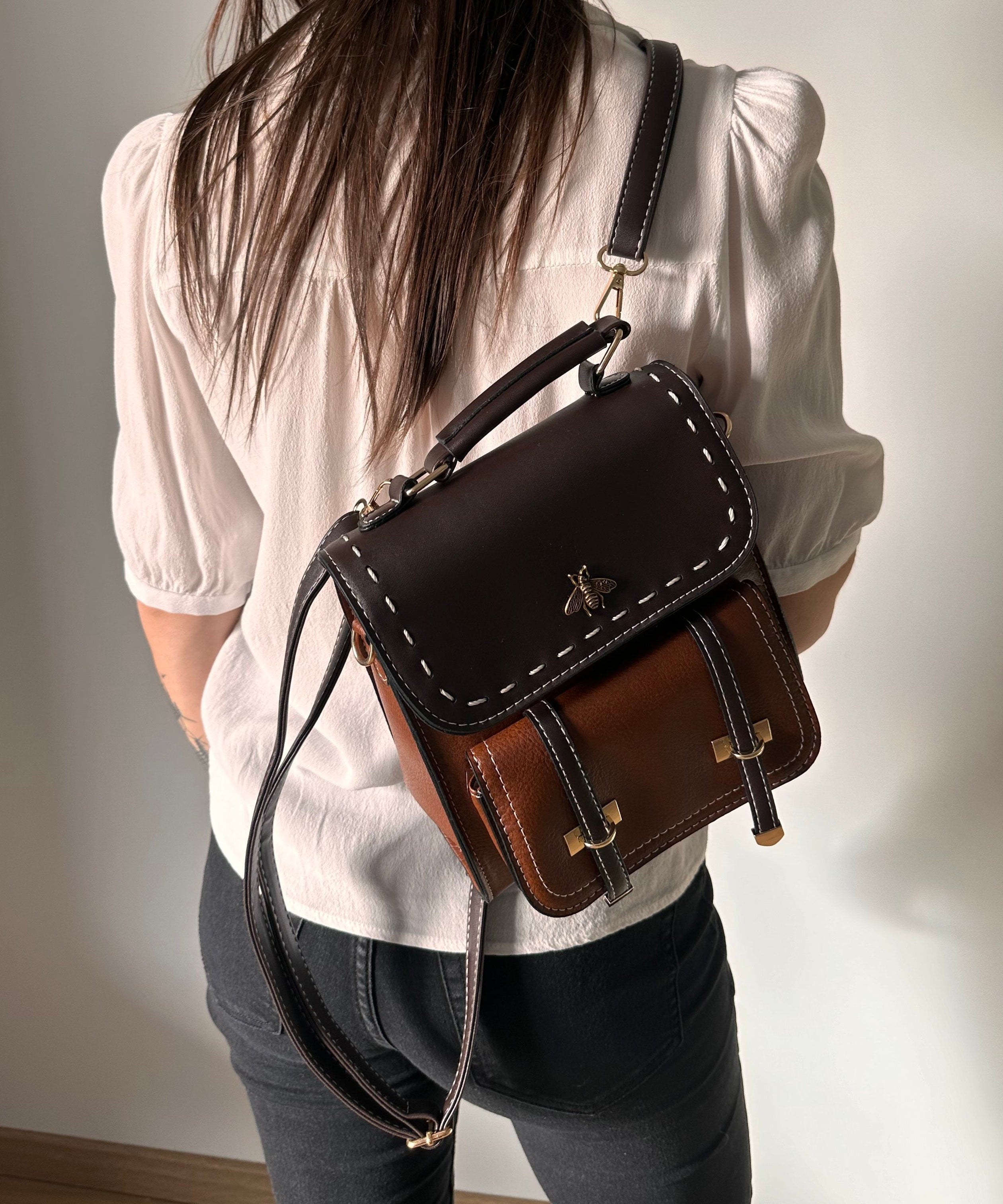 Avellan Vegan Leather Backpack
