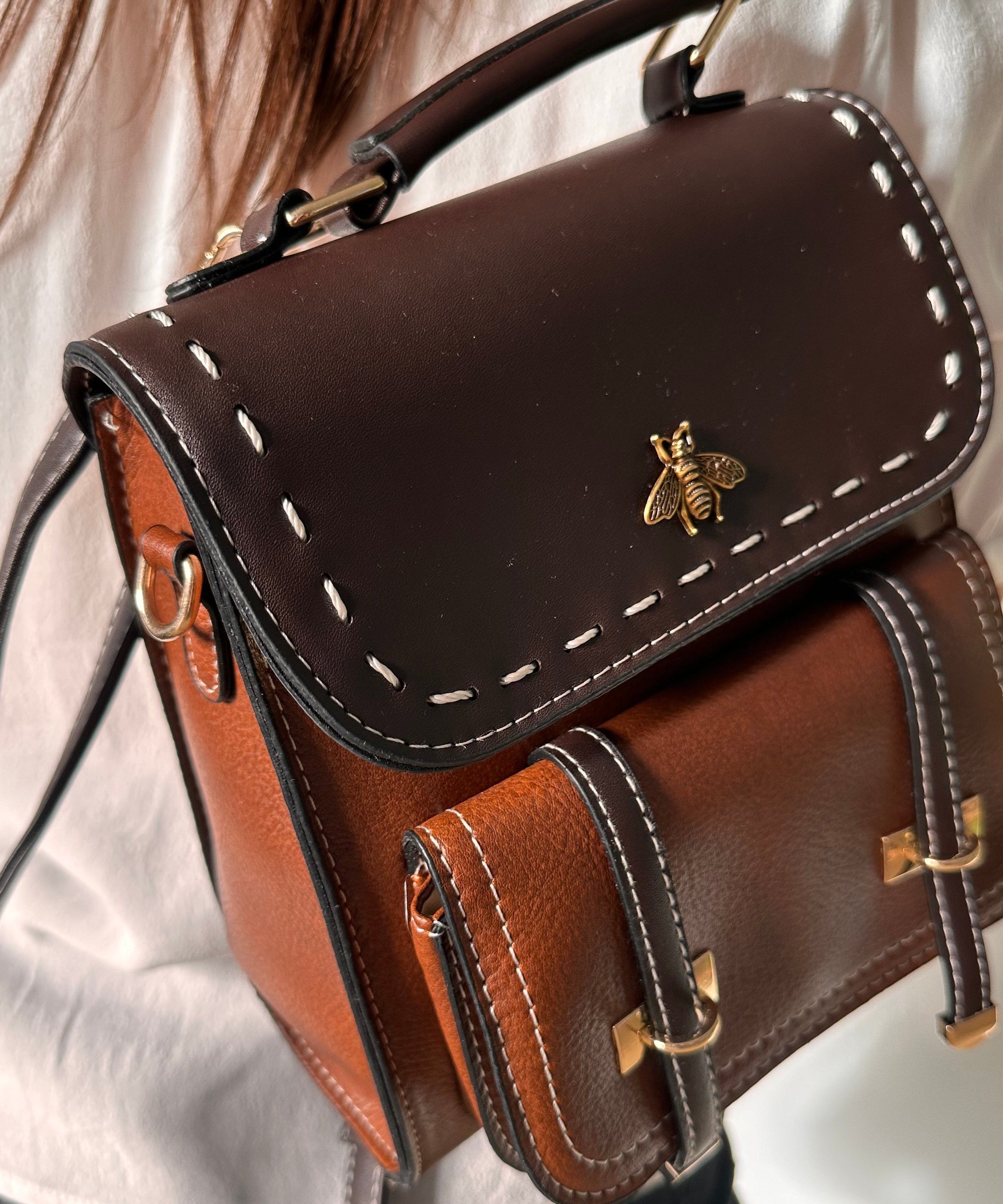 Avellan Vegan Leather Backpack