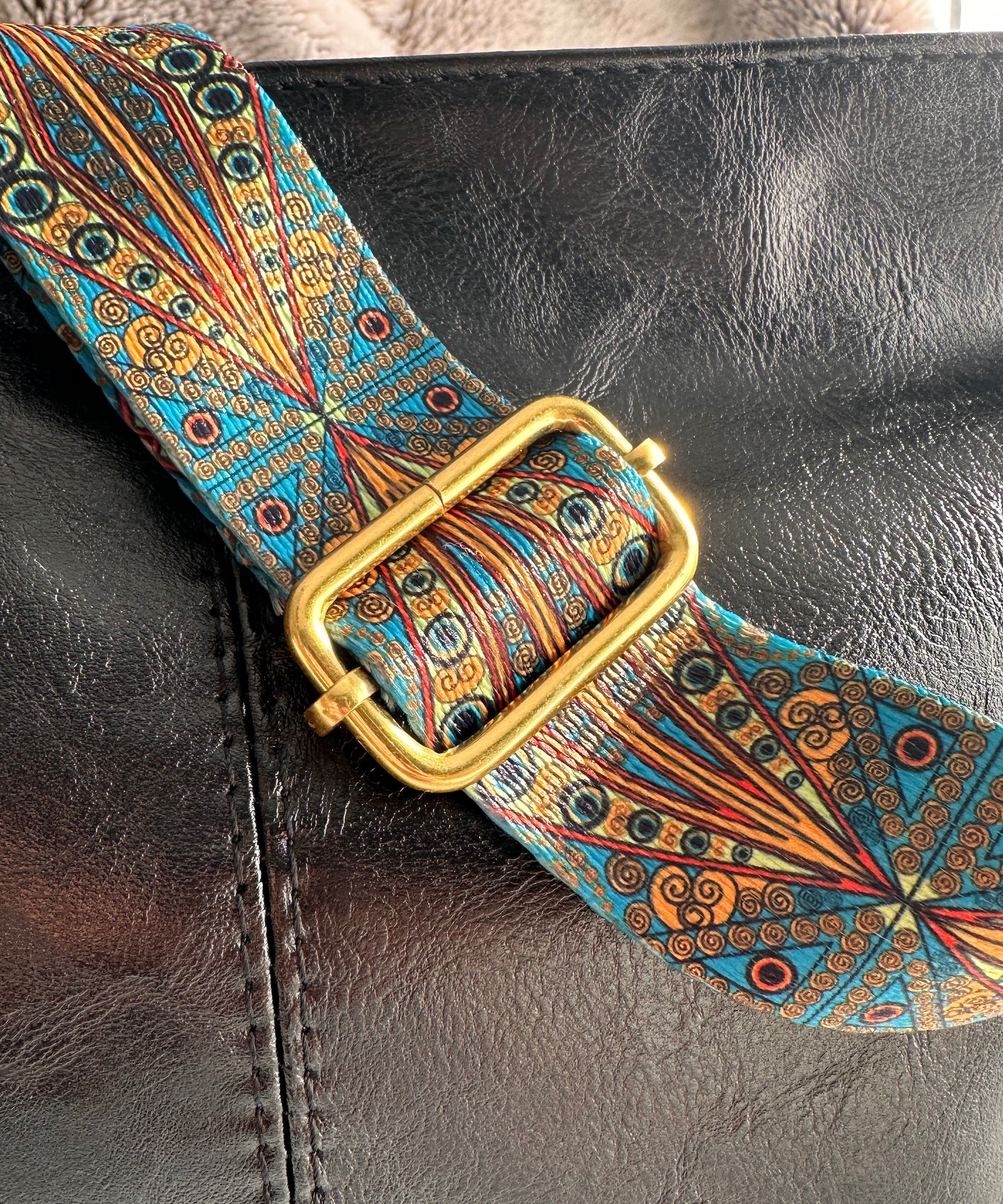 Castille Vegan Leather Crossbody Bag