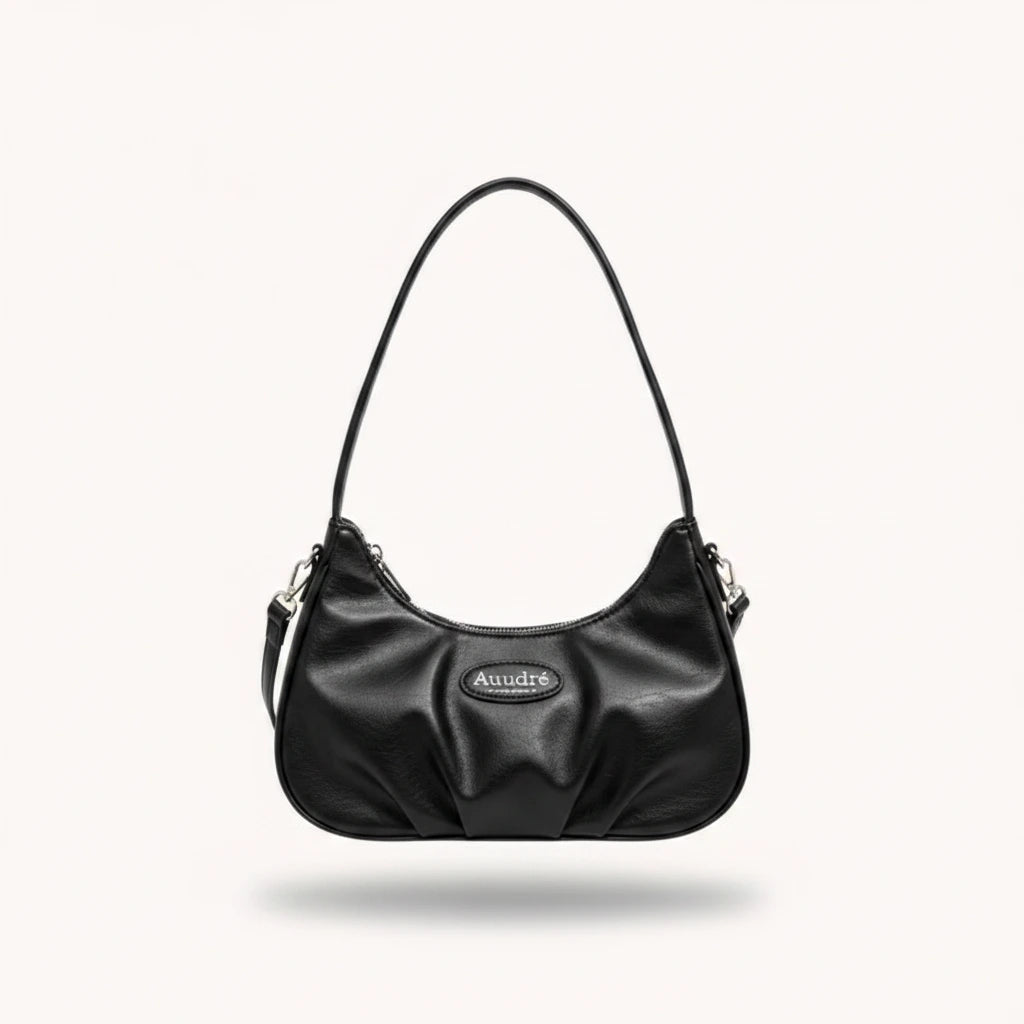 Ink Shoulder Bag — Patent | Remove the bg with text of the products and replace the bg with image reference i give and keep the showdow of the products