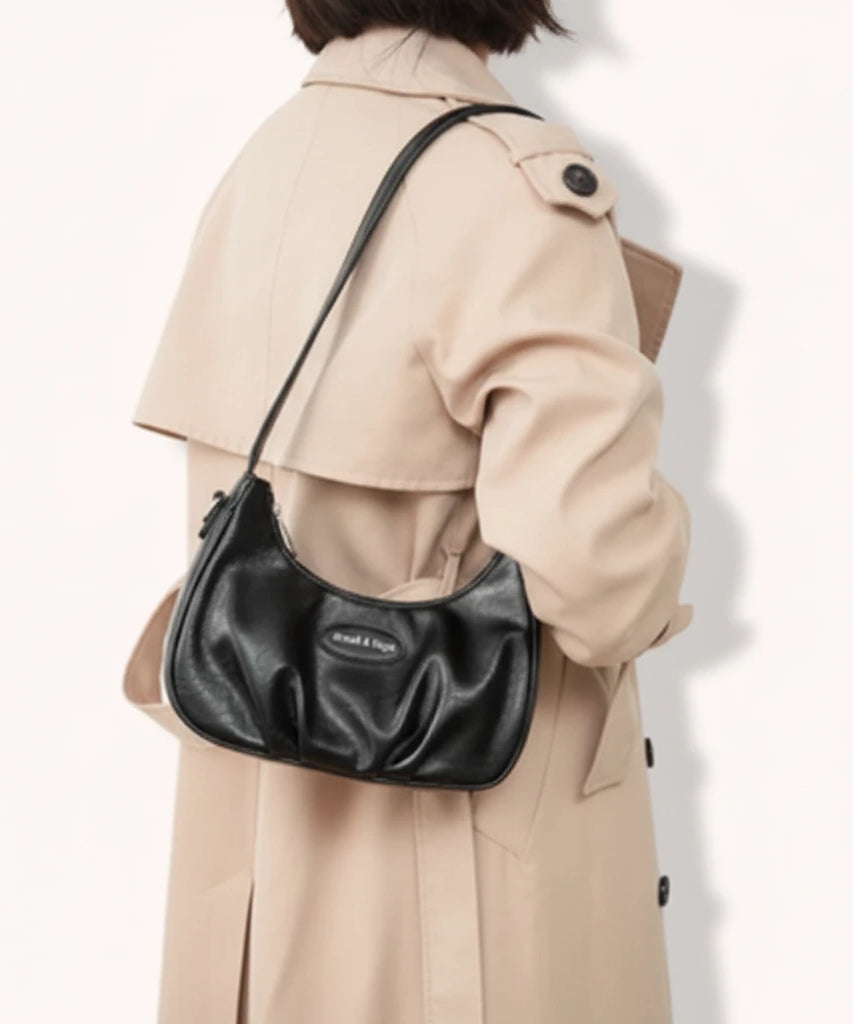 Ink Shoulder Bag — Patent | Remove the bg with text of the products and replace the bg with image reference i give and keep the showdow of the products