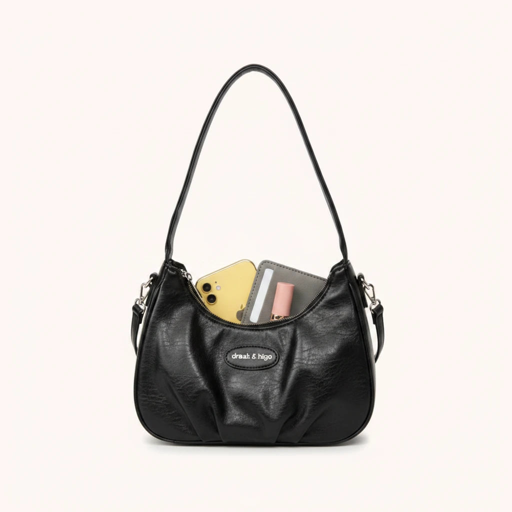 Ink Shoulder Bag — Patent | Remove the bg with text of the products and replace the bg with image reference i give and keep the showdow of the products