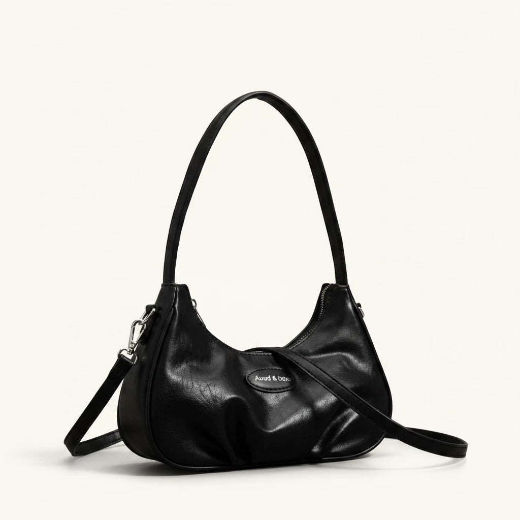 Ink Shoulder Bag — Patent | Remove the bg with text of the products and replace the bg with image reference i give and keep the showdow of the products