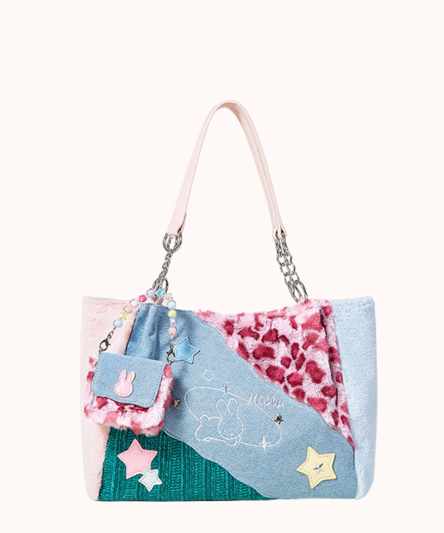 Jigsaw Denim Shoulder Bag