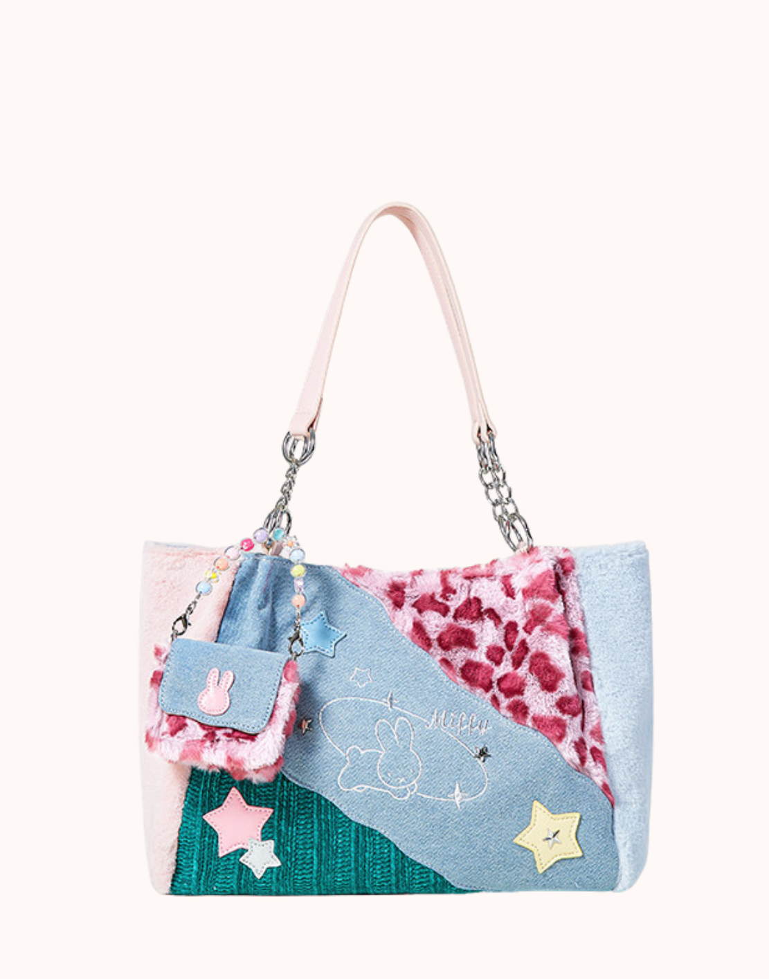 Jigsaw Denim Shoulder Bag