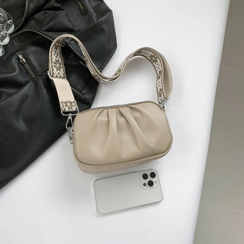 Saméria Vegan Leather Crossbody Bag