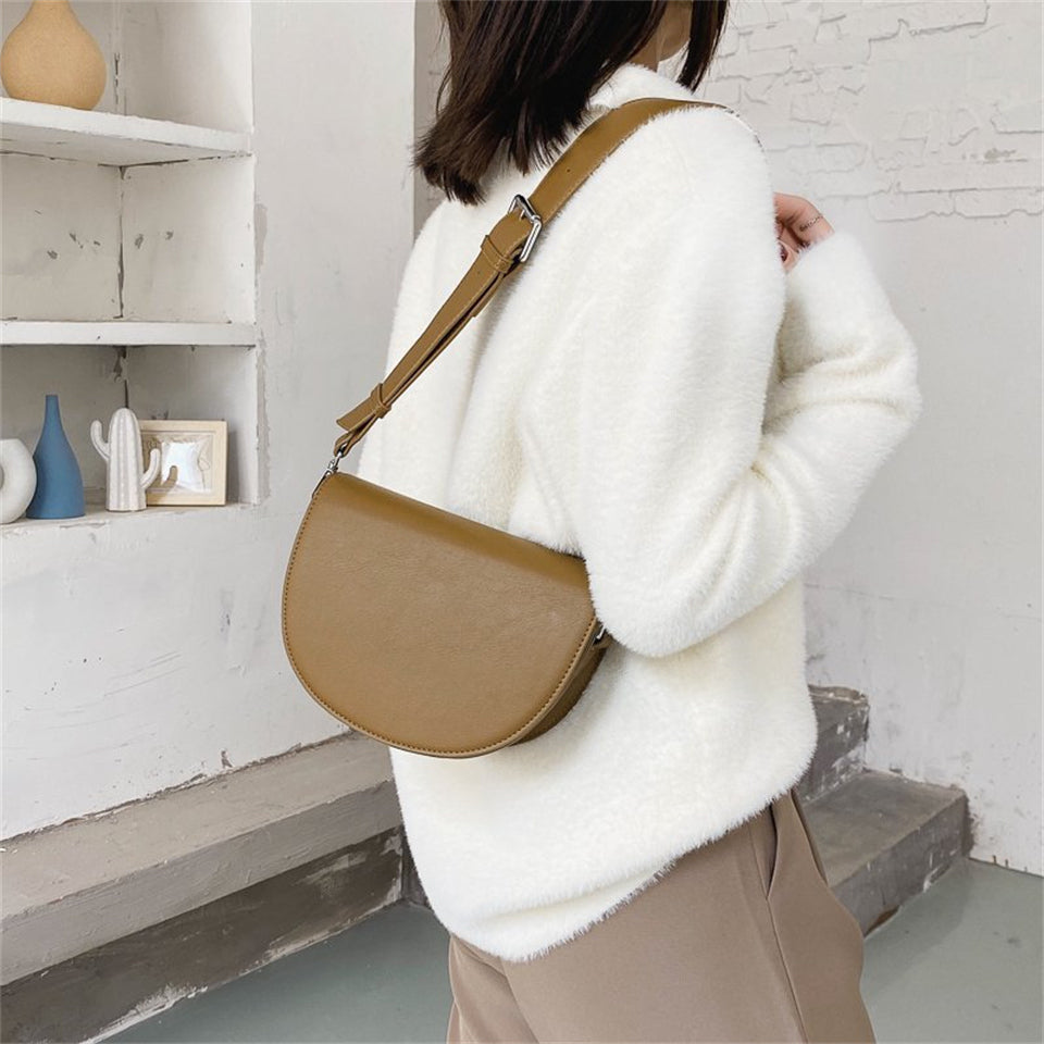 Serre Vegan Leather Crossbody Bag