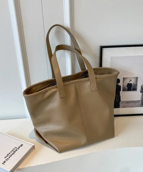 Manya Vegan Leather Tote Bag