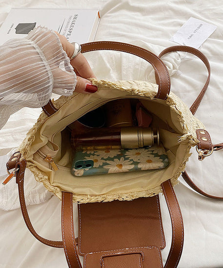 Sunny Vegan Leather Tote Bag