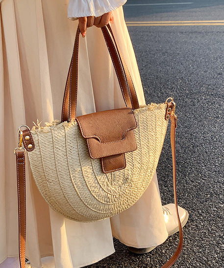 Sunny Vegan Leather Tote Bag