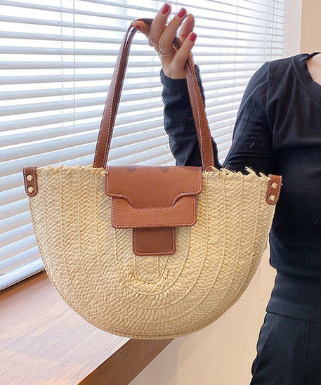 Sunny Vegan Leather Tote Bag