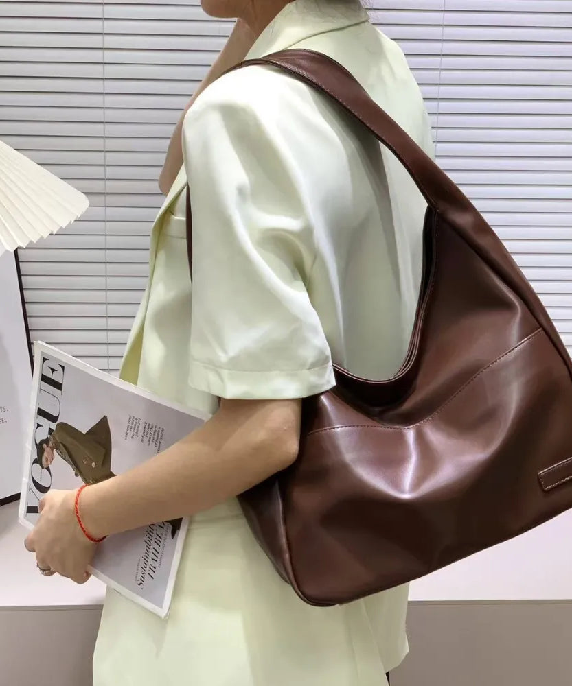 Lilya Vegan Leather Hobo Bag