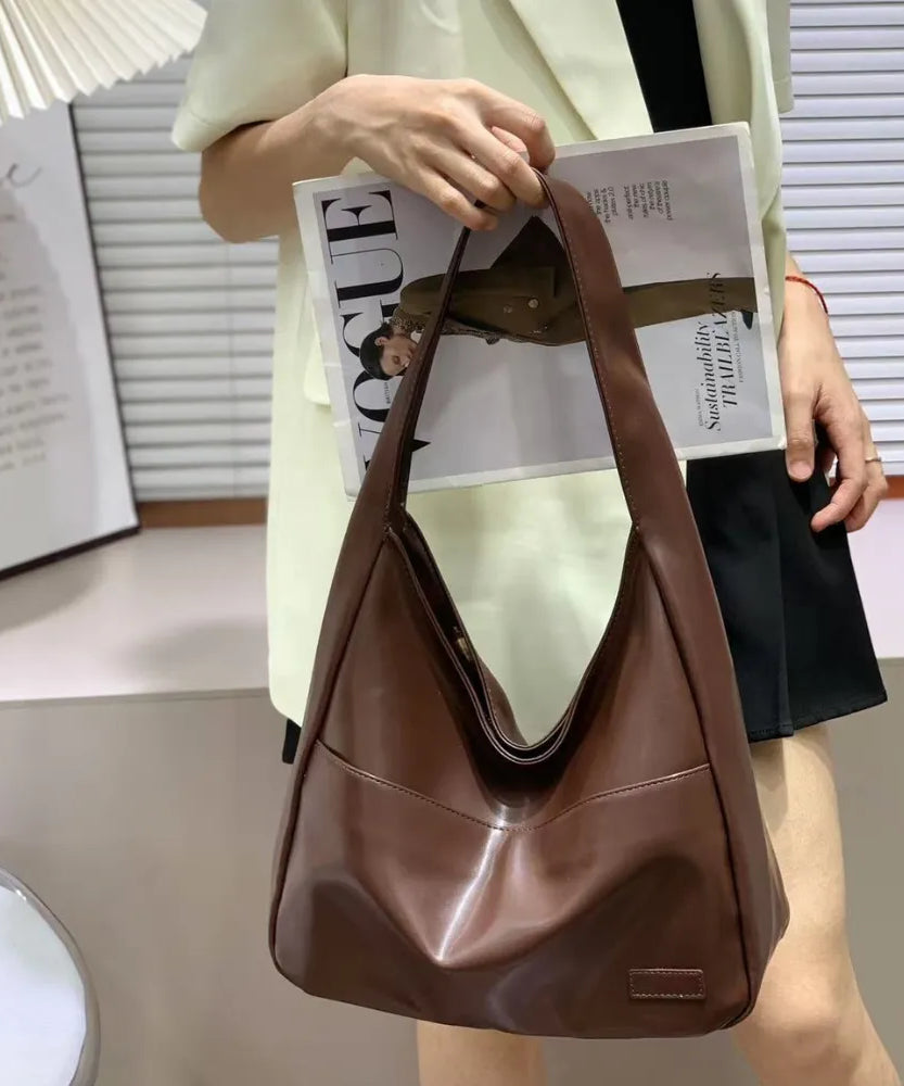 Lilya Vegan Leather Hobo Bag