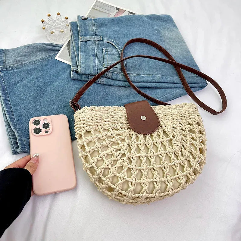 Romienne Vegan Leather Crossbody Bag