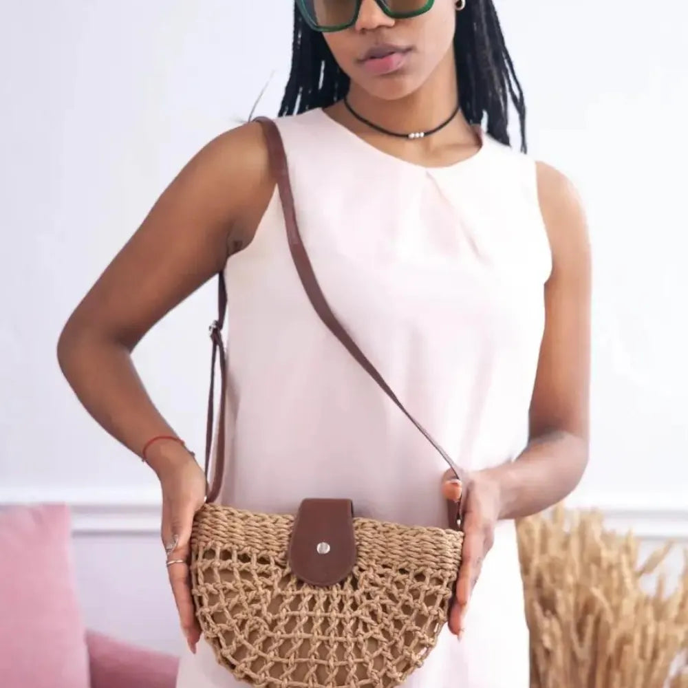 Romienne Vegan Leather Crossbody Bag