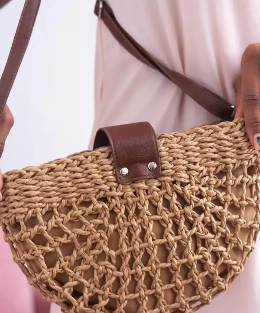 Romienne Vegan Leather Crossbody Bag