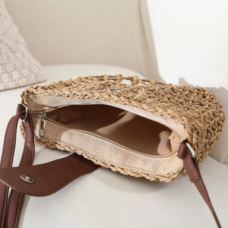 Romienne Vegan Leather Crossbody Bag