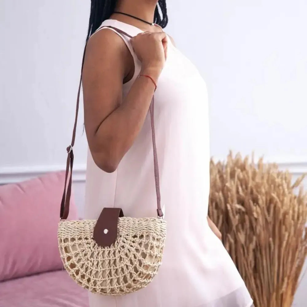 Romienne Vegan Leather Crossbody Bag