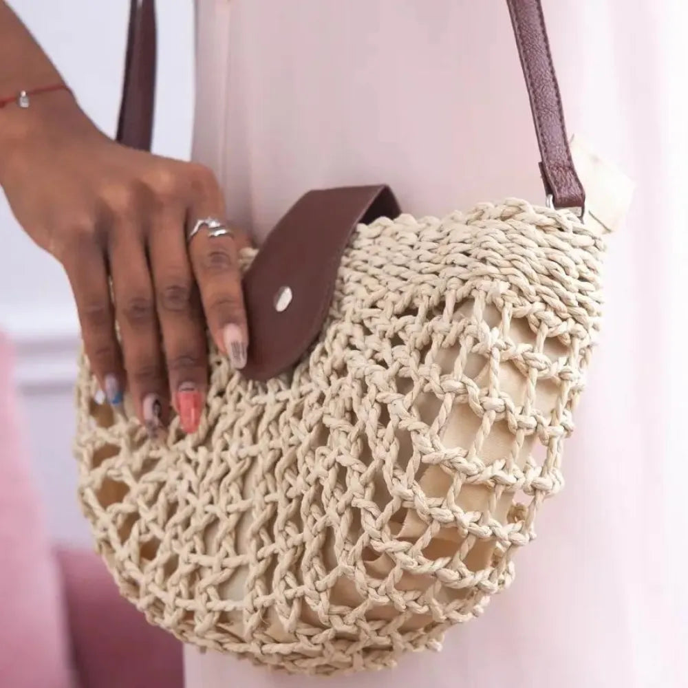 Romienne Vegan Leather Crossbody Bag
