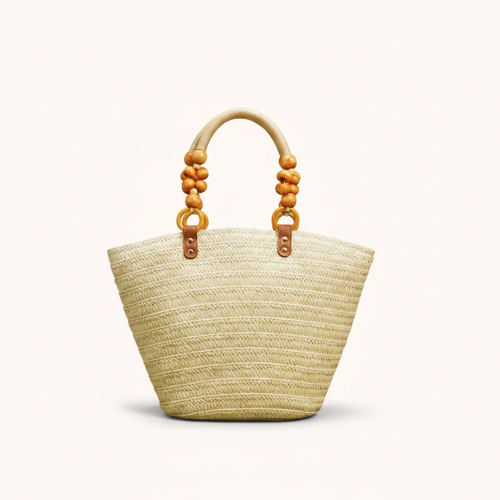 Market Basket Tote — Woven Straw | Remove the of the product and replace the bg with image reference i give and keep the showdow of the product