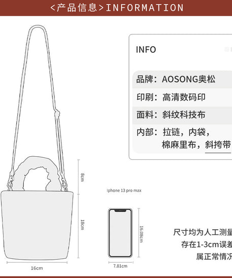 Rose Manor Canvas Tote