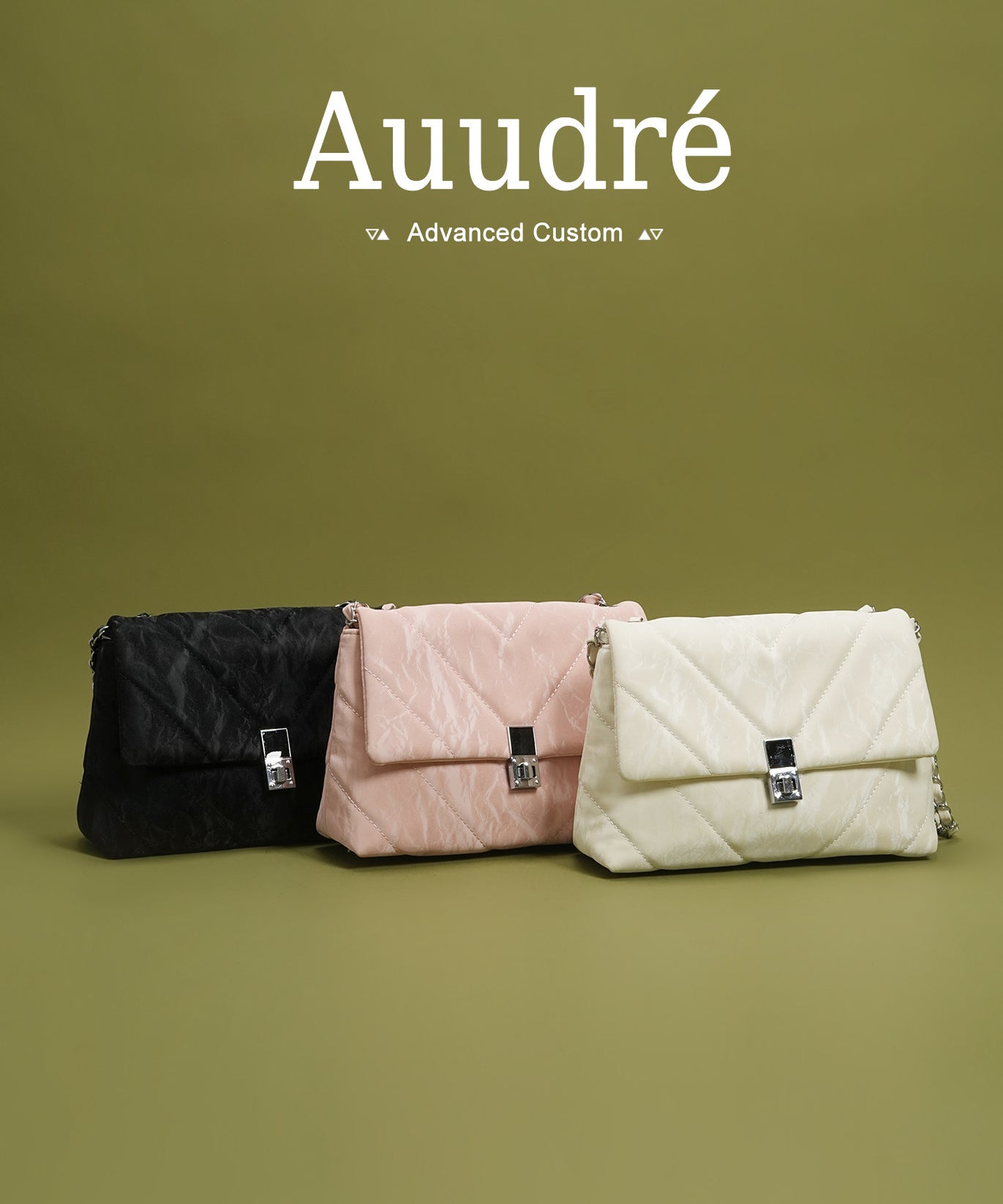 Marshmallow Chain Bag — Quilted
