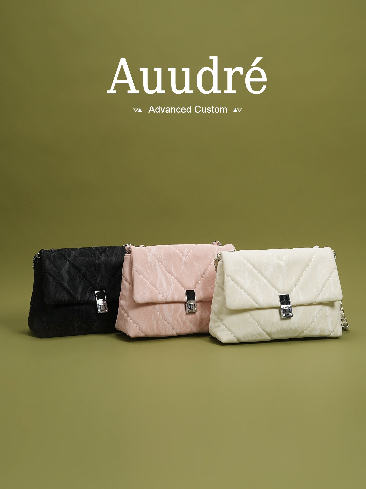 Marshmallow Chain Bag — Quilted