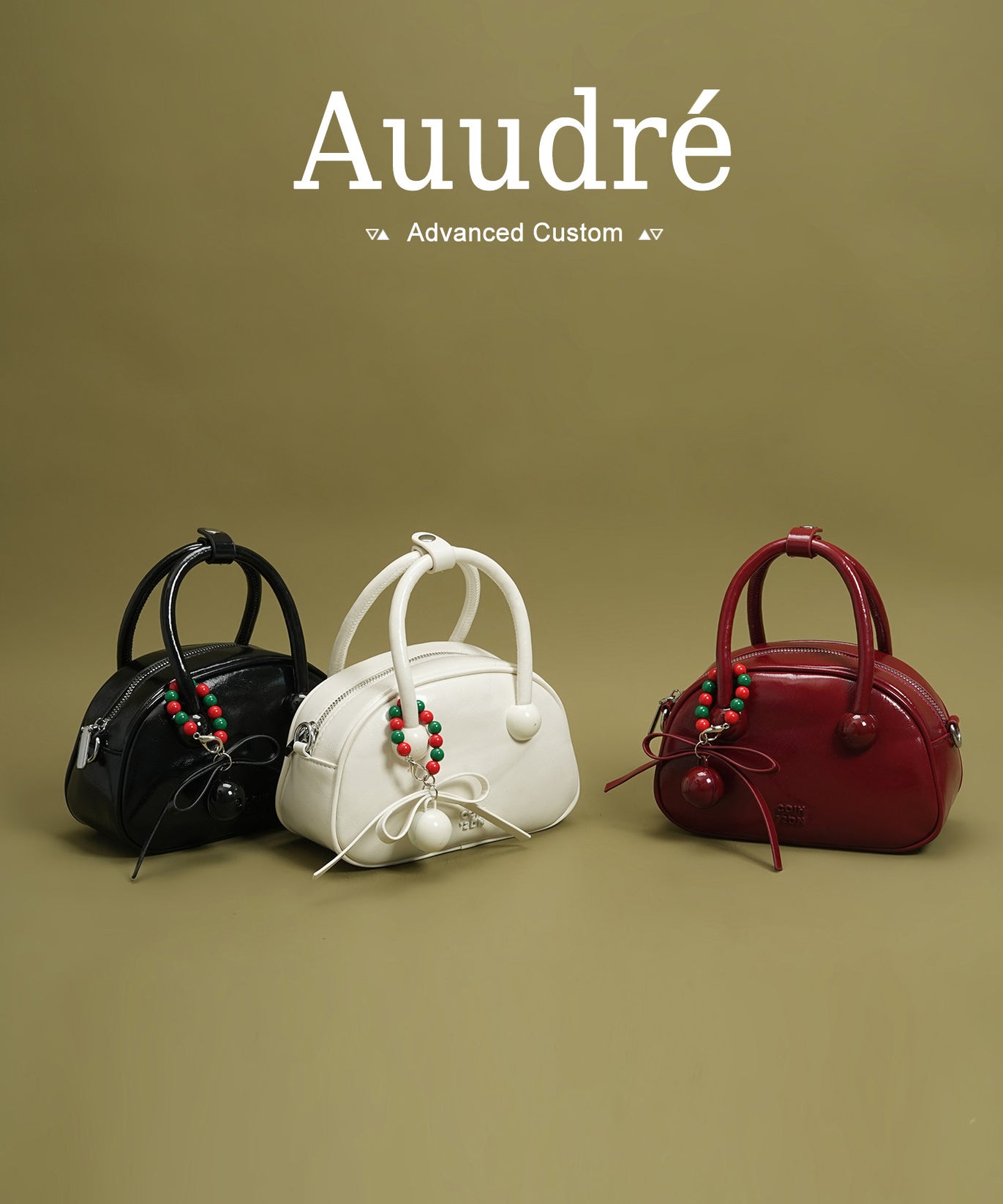 Cherry Patent Handbag