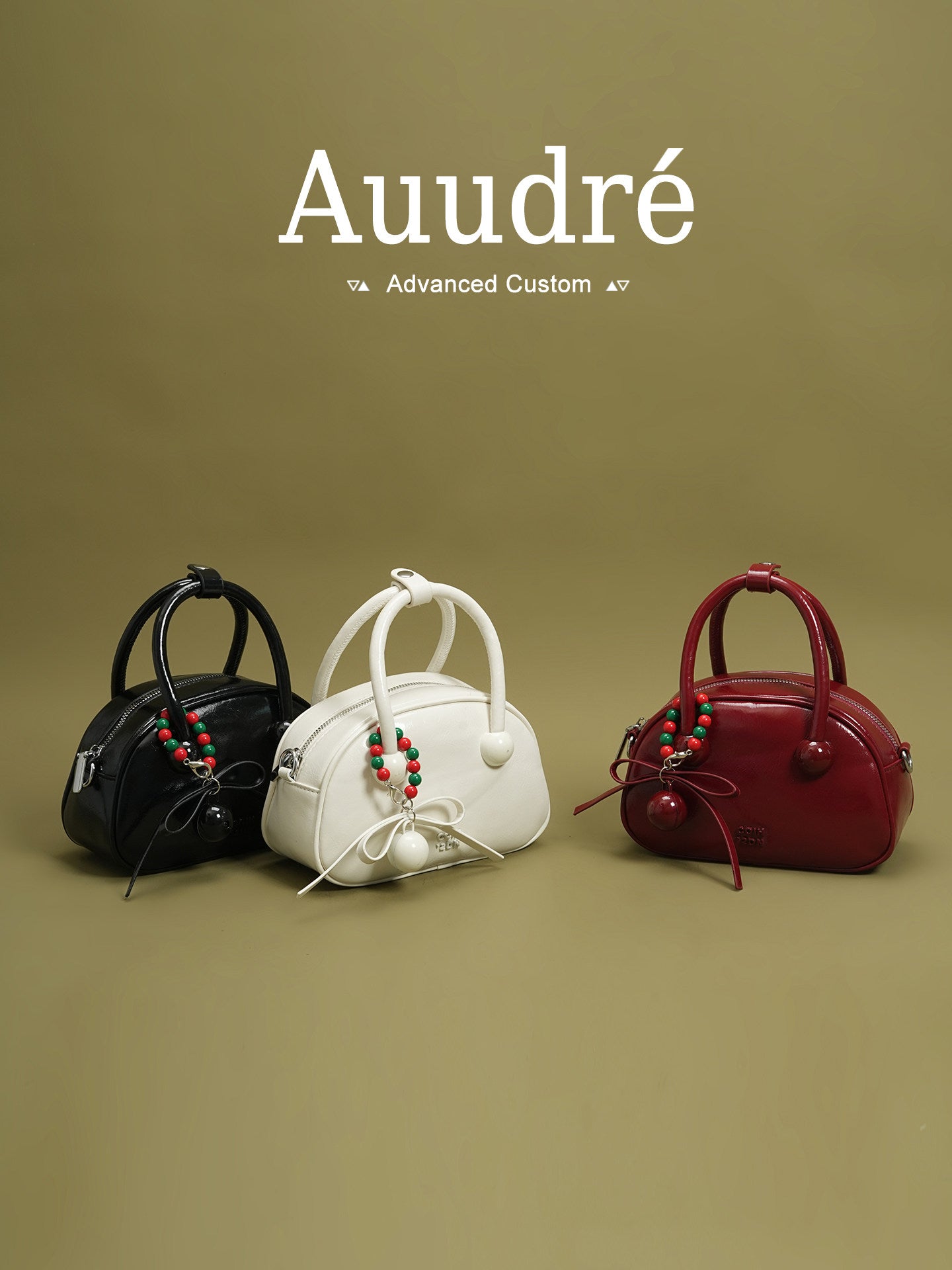 Cherry Patent Handbag