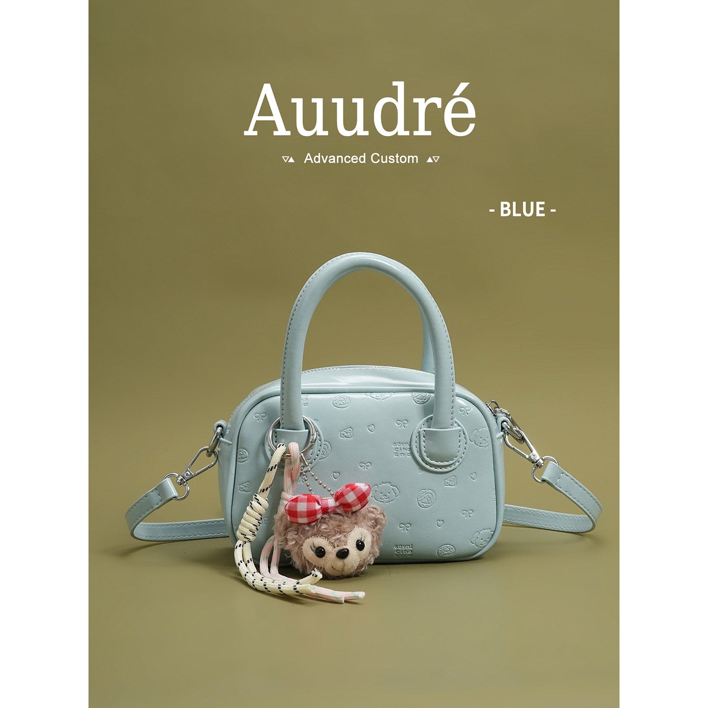 Rosette Bowling Bag — Pebbled