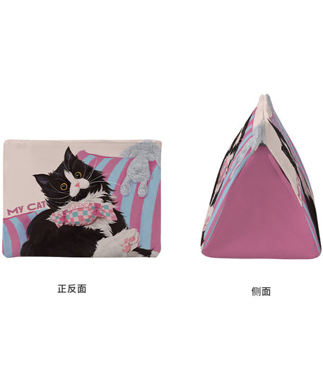 Cow Cat and Bunny Tissue Box Cover