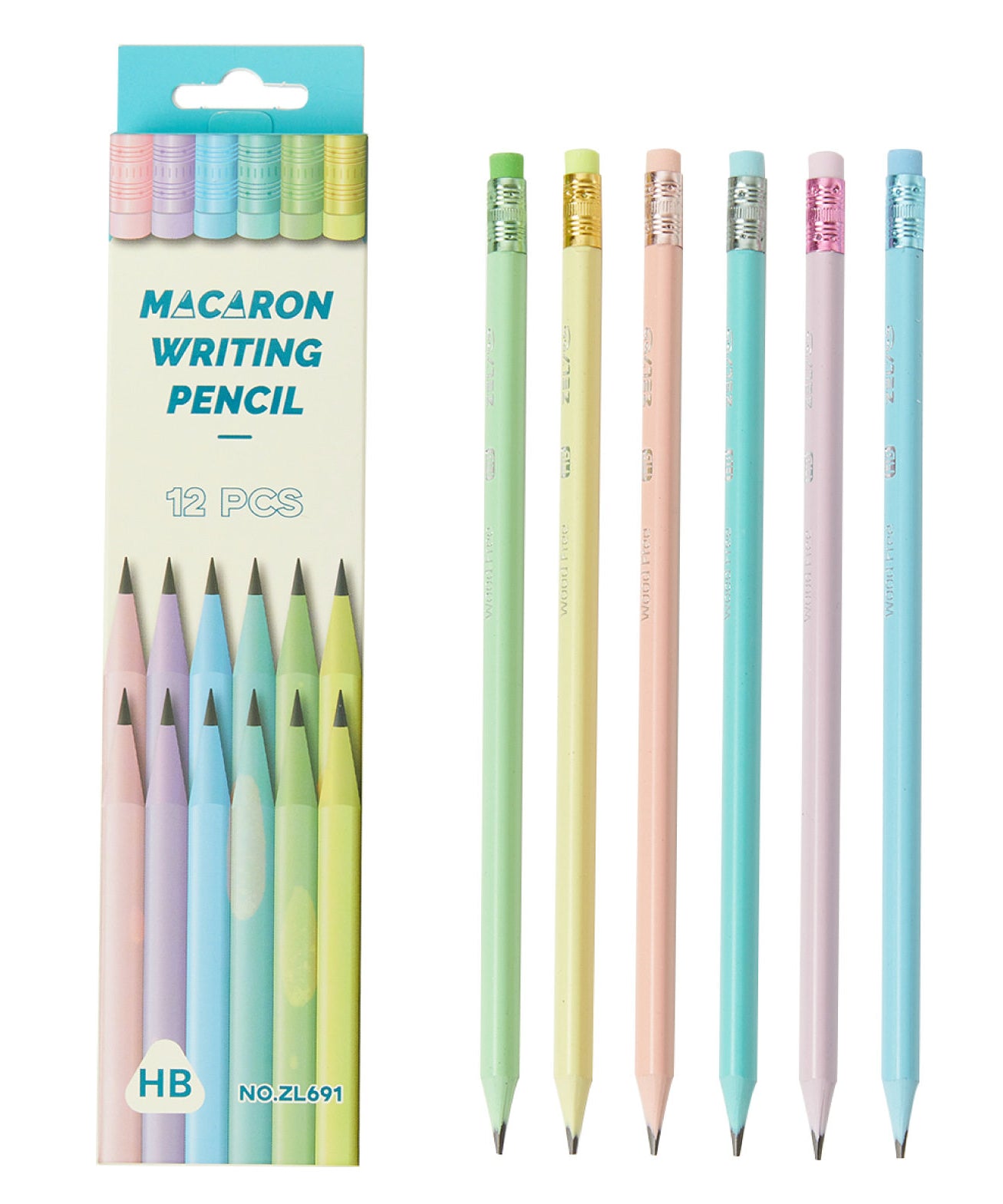 Macaron Triangular Pencils