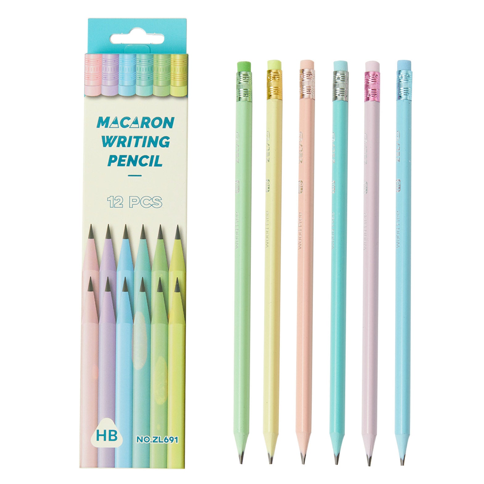 Macaron Triangular Pencils
