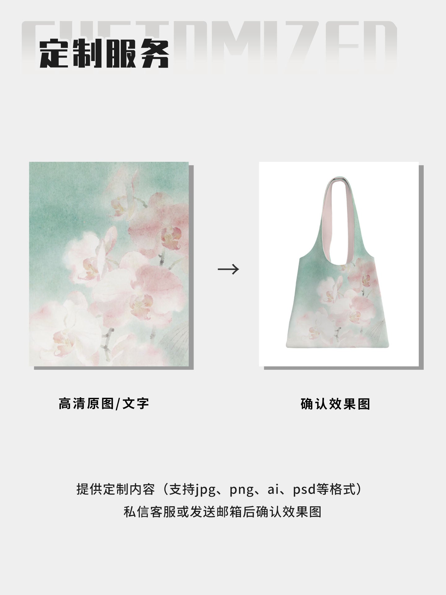 Mist Orchid Canvas Shoulder Bag