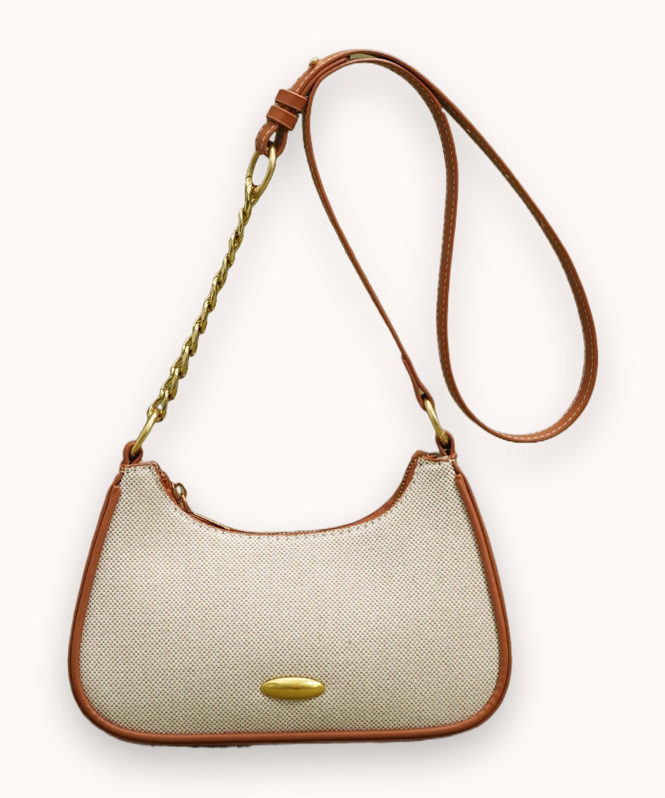 Sable Canvas Shoulder Bag