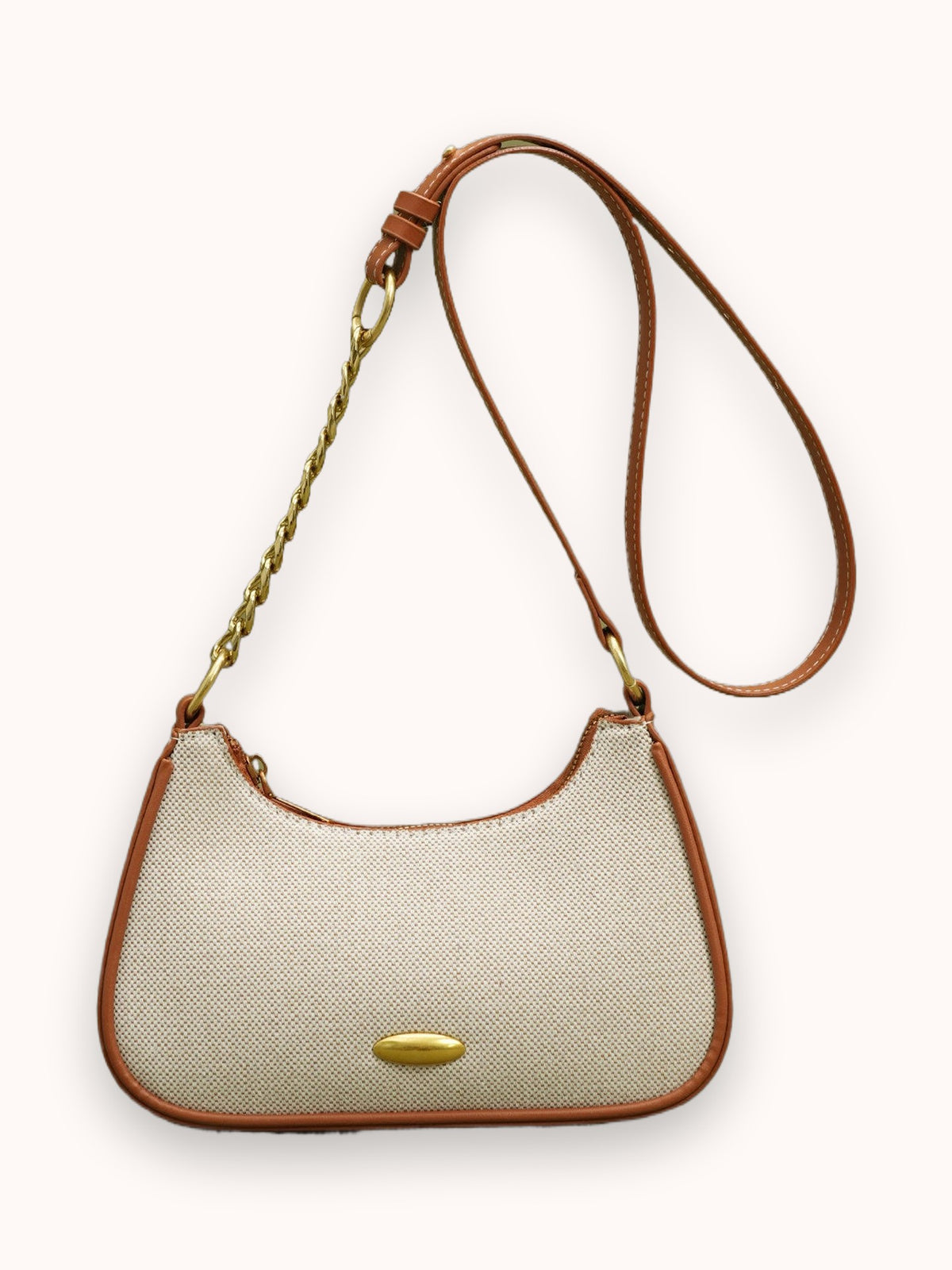 Sable Canvas Shoulder Bag