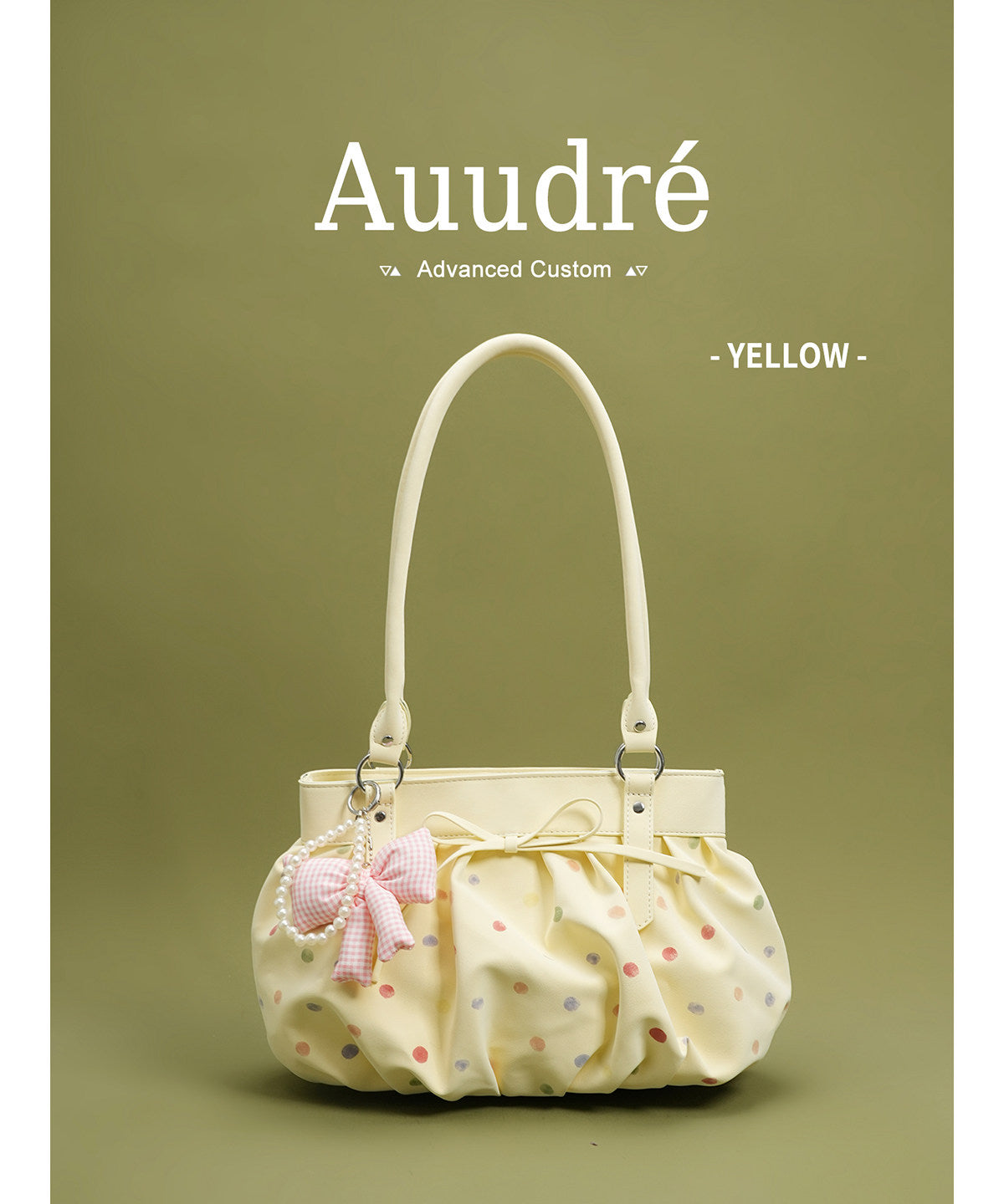 Bonbon Shoulder Bag — Ruched