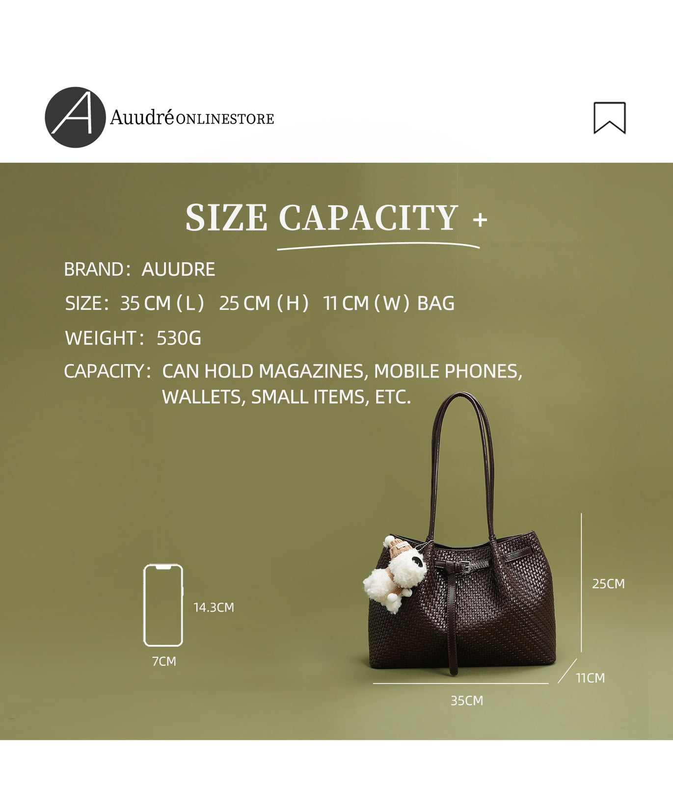 Acorn Woven Tote