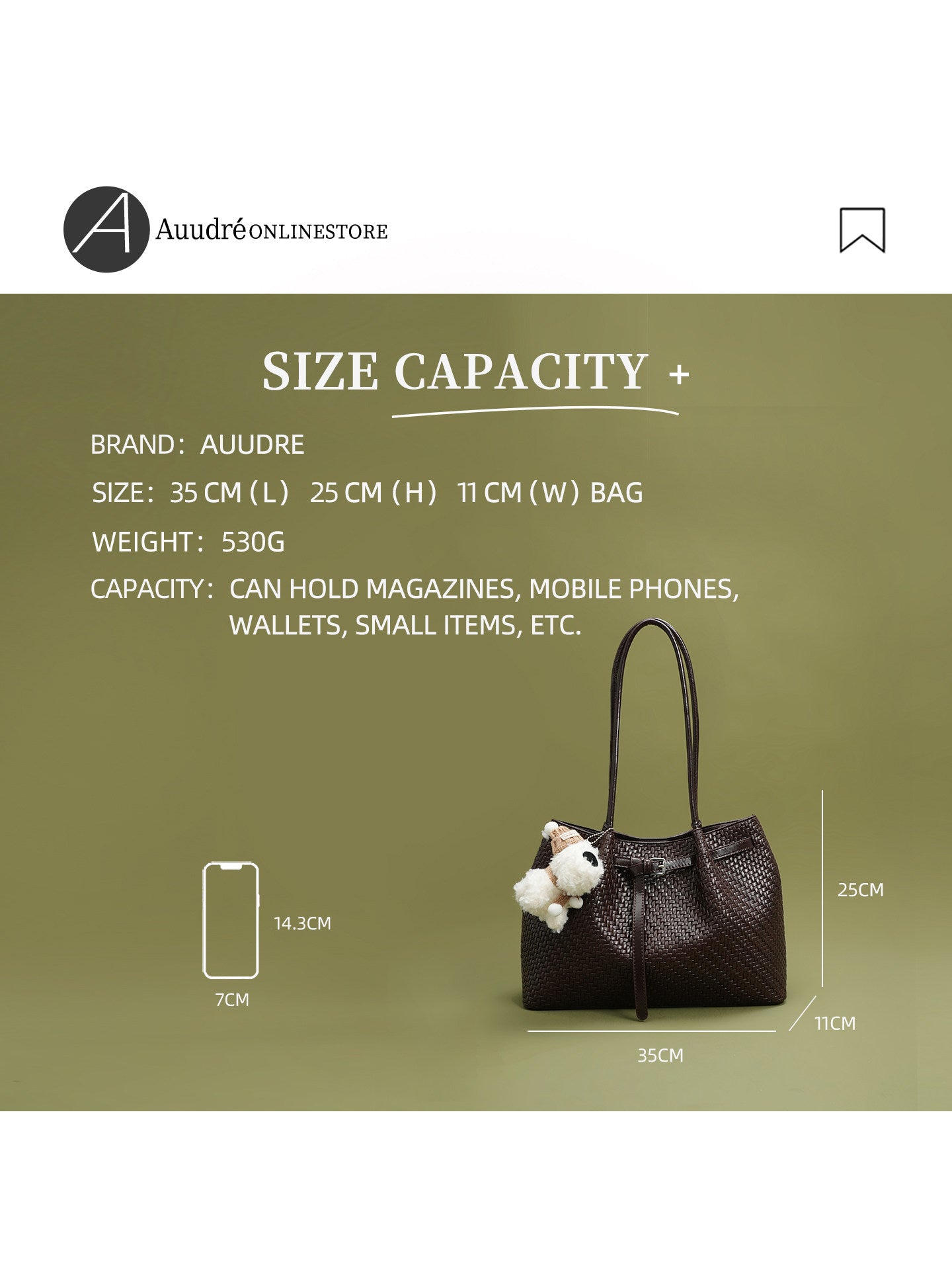 Acorn Woven Tote