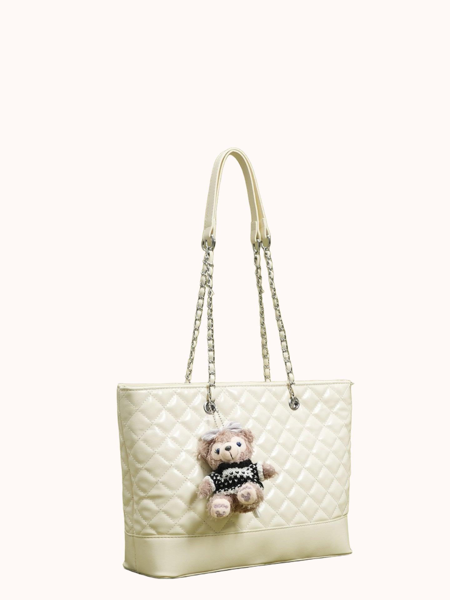 Cloud Quilted Tote