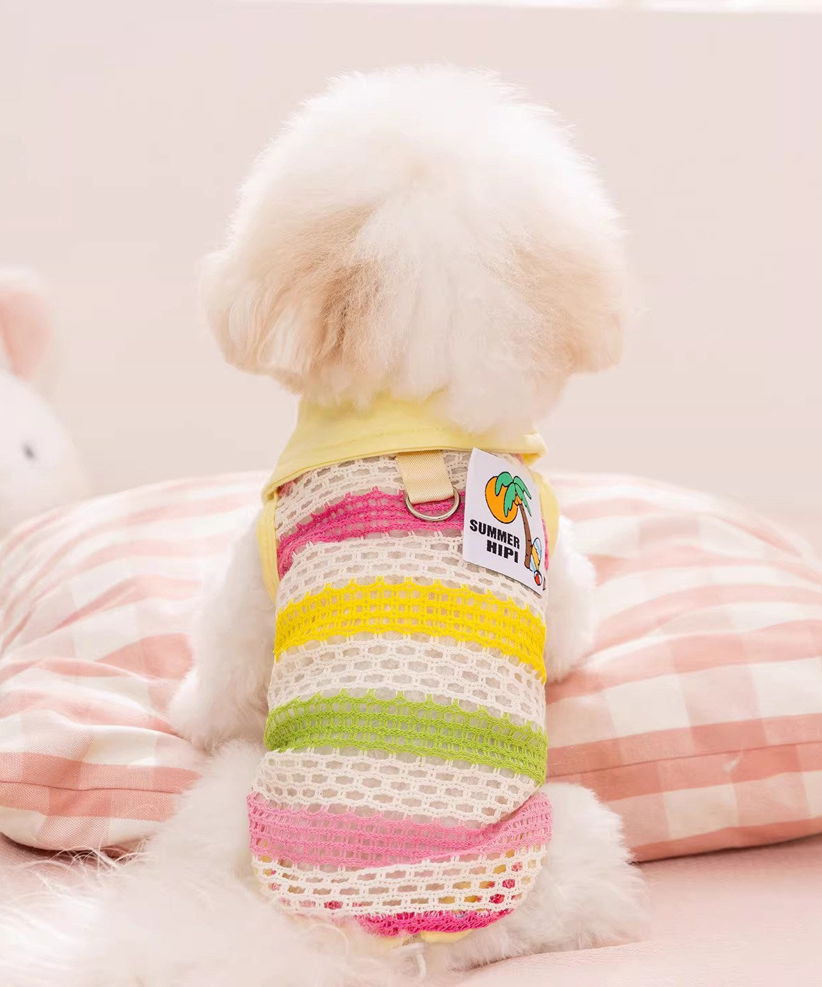 Striped Knit Pet Vest